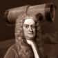 Né le 25 décembre 1642 selon le calendrier Julien, mais le 4 janvier 1643 si l'Angleterre avait suivi alors notre décompte actuel, Isaac Newton était si chétif qu'on aurait juré qu'il trépasserait dans la journée. En fait, c'est son père, un petit fermier, qui va décéder quelques mois plus tard.
Sa mère, presque illettrée, se laisse consoler en 1645. Elle convole en deuxièmes noces avec un pasteur qui ne veut pas entendre parler de l'enfant, qu'elle abandonne donc à sa famille. Pour certains auteurs, ceci explique pourquoi Newton ne s'est jamais marié. 
Portrait d'Isaac Newton réalisé par Godfrey Kneller
De nature délicate, Isaac préfère jouer avec les filles. Son oncle ne tarde pas à comprendre qu'il n'est pas fait pour le travail des champs et l'envoie donc à l'école. Doué à la fois d'habileté manuelle et d'une superbe intelligence, Isaac entretient avec les autres élèves des relations difficiles. Ceci sera une caractéristique de la vie de Newton.
En 1661, il entre au Trinity College de Cambridge en qualité de « sizar », c'est-à-dire d'étudiant pauvre chargé des basses besognes comme vider les pots de chambre et porter le bois de chauffage en échange de la gratuité des études. Cette situation, particulièrement humiliante pour un jeune dont la mère est devenue riche à la suite d'un deuxième veuvage, ne changera qu'en 1667 lorsqu'il deviendra « fellow » : il sera alors logé et percevra un salaire. 
Entre-temps, Newton avait dû se réfugier chez sa mère en 1665 pendant 18 mois pour fuir la peste qui sévissait à Londres. D'après ses dires, c'est pendant ce séjour qu'il avait vu tomber la célèbre pomme, événement qui lui permit d'établir une relation entre la chute d'un corps à la surface de la Terre et le mouvement de la Lune. Newton avait alors acquis le sentiment que notre planète attirait notre satellite avec une force de même nature que celle qu'elle exerçait sur la pomme, force qui variait dans la raison inverse du carré de la distance qui séparait la Terre de la Lune. Mais Newton n'avait rien publié : il attendra 1687 pour le faire. 
En 1666, il ne s'agissait guère pour lui que d'une intuition. D'abord, il avait besoin de parfaire sa théorie, en particulier démontrer que la Terre se comportait vis-à-vis des corps environnants comme si sa masse était concentrée en son centre. Cela nécessitait la fondation d'une nouvelle branche des mathématiques (i. e., le calcul différentiel et intégral) et demandait donc du temps. Ensuite, ses premiers calculs refusaient de corroborer sa thèse car il possédait des données erronées sur les dimensions de la Terre. Ceci sera corrigé cinq ans plus tard en France par les mesures du rayon terrestre de Jean Picard (1620-1682), mais le résultat de cette expérience ne parviendra à Newton qu'en 1682. 
Réplique du téléscope de Newton 1672
L'année 1669 est une date importante : le mathématicien Isaac Barrow (1630-1677), titulaire de la prestigieuse chaire de Lucas, appelé à d'autres fonctions, laisse sa place à Newton. Deux ans plus tard, ce dernier construit un instrument révolutionnaire, le télescope, qui va lui ouvrir les portes de Royal Society. Il y fera la connaissance de Robert Hooke (1635-1703), l'un de ses plus importants membres, et qui deviendra rapidement un féroce ennemi. D'innombrables questions vont les séparer dès 1672, date de leur première controverse sur la nature de la lumière : cette querelle sera suivie de nombreuses disputes où Newton entrera parfois en colère hystérique, notamment sur le sextant et la loi de la gravitation. Elles ne prendront fin qu'à la mort de Hooke en 1703.
En 1684, une visite d'Edmond Halley (1656-1742) bouleverse la vie de Newton. Cet astronome qui donnera son nom à une célèbre comète veut en effet savoir quelle serait la trajectoire d'une planète si l'on supposait la force d'attraction vers le Soleil inversement proportionnelle au carré de la distance. « Une ellipse, je l'ai calculée », répond Newton, mais il n'arrive pas à retrouver ses notes et promet de refaire les calculs. Il rédige alors « De motu corporum in gyrum », opuscule qui se trouvera à la base des futurs « Principes Mathématiques de la Philosophie Naturelle » (1687), plus connus sous le titre abrégé de « Principia ». Newton y réalise la synthèse des lois de Kepler sur les orbites planétaires et de Galilée sur la chute des corps. Il bâtit une physique sur la loi d'inertie, le principe fondamental de la mécanique et le principe d'action et de réaction. A ces trois principes, il ajoute la loi de la gravitation s'exprimant par une force agissant à distance dans le vide, donc sans support matériel. Non seulement cette nouvelle mécanique élucide des faits jusque-là mystérieux comme le mouvement des planètes, des satellites, des marées, etc., mais elle permet aussi de prévoir de nombreux phénomènes nouveaux. 
Newton se transforme alors en icône vivante en Angleterre, où son ascension est fulgurante : il occupera des fonctions prestigieuses comme Directeur de la Monnaie et président de la Royal Society, poste qu'il gardera de 1703 jusqu'à sa mort en 1727, sans dire qu'il sera aussi anobli. Son enterrement grandiose impressionnera très fortement Voltaire.
Mais en France la force d'Attraction Universelle est violemment rejetée par les cartésiens. Ils accusent Newton de réintroduire par son biais les explications magiques en science. Newton admet que cette force est incompréhensible, il admet également qu'il ne sait pas pourquoi les astres ne finissent pas par s'agglutiner sous l'effet de cette attraction. Il avoue même qu'il compte sur Dieu pour maintenir les corps célestes à leur place. Il s'ensuit donc une virulente controverse scientifique entre newtoniens et cartésiens qui trouve son point de fixation sur la question dénommée de la « figure de la Terre » : en effet, la théorie de Newton prévoit que la Terre est légèrement aplatie sur les pôles. Mais les cartésiens prétendent exactement le contraire, sur la foi de mesures erronées. La question sera tranchée par des mesures géodésiques réalisées entre autres par Charles Marie de La Condamine (1701-1774) au Pérou et Pierre-Louis Moreau de Maupertuis (1698-1759) en Laponie : les savants y vivent d'incroyables aventures, où la réalité dépasse la fiction. Quand les résultats donneront raison à Newton en 1738, de nombreux savants abandonneront le cartésianisme. Enfin, en 1759, le retour de la comète qui porte actuellement le nom de Halley (et qui avait été prévu par les calculs) assurera le triomphe de Newton. 
Newton a également été à l'origine de disputes indignes d'un grand savant, notamment contre l'Astronome Royal John Flamsteed (1646-1719) dont il s'approprie indûment les travaux et contre Gottfried Wilhelm Leibniz (1646-1716) qu'il accuse injustement de plagiat. 
En plus des « Principia », Newton écrit en 1704 son deuxième grand ouvrage, « Opticks », où il soutient une vue corpusculaire de la lumière en opposition à celle de Christian Huygens (1629-1695), apôtre de la théorie ondulatoire. 
Newton donne également une importante contribution aux mathématiques notamment dans l'étude des séries et dans la création (avec Leibniz) du calcul différentiel et intégral.
Les recherches des historiens du XXe siècle ont établit que, vers 1677, Newton avait réalisé secrètement d'innombrables expériences d'alchimie, qu'il avait goûté à ses concoctions et qu'il s'était sérieusement intoxiqué au mercure. Elles prirent fin en 1693 avec l'explosion de son laboratoire, où il faillit perdre la vie. 
Bibliographie 
La biographie la plus complète de Newton :
WESTFALL Richard, « Newton », Figures de la science, Flammarion, Paris, 1994. 
La physique de Newton expliquée dans son contexte historique et scientifique :
SIMAAN Arkan et Joëlle Fontaine, « L'Image du Monde des Babyloniens à Newton », Adapt, Paris, 1999.SIMAAN Arkan, « L'Image du Monde de Newton à Einstein », Vuibert/Adapt, Paris, 2005.
Études d'approfondissement :
DUGAS René « La mécanique au XVII siècle », Éditions du Griffon, Neufchâtel, Suisse, 1954.KOYRÉ Alexandre, « Études Newtoniennes », Gallimard, 1968.
Newton et l'alchimie :
VERLET Loup, « La malle de Newton », Gallimard/NRF, Paris, 1993.
Querelle des cartésiens et des newtoniens sur la « figure de la Terre » :
SIMAAN Arkan, « La science au péril de sa vie, les aventuriers de la mesure du monde », Vuibert/Adapt, Paris, 2001.