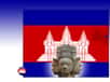 Drapeau : Cambodge