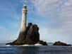 Irlande le phare de Fastnet : sa première lumière a été émise le 1er janvier 1854