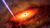 Un sursaut gamma long exotique, l'une des catastrophes cosmiques les plus brillantes connues, serait le résultat de la collision de deux astres compacts errant initialement autour d'un trou noir supermassif, par exemple deux étoiles à neutrons dans le disque d'accrétion entourant ce trou noir. C'est le scénario proposé pour rendre compte de l'énigmatique GRB 191019A.