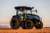 Le New Holland T4 Electric Power, le tout premier tracteur électrique autonome. © CNH Industrial