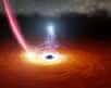 Les trous noirs accrétant de la matière produisent autour d'eux l'équivalent de la couronne solaire étudiée avec Solar Orbiter. L'une de ses couronnes a disparu subitement en 2018 autour d'un trou noir supermassif à environ 300 millions d'années-lumière de la Voie lactée. La raison en est encore mystérieuse mais un scénario plausible a tout de même été esquissé.