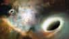 Les fusions de trous noirs supermassifs pourraient émettre des flashs de lumière aidant à localiser ces sources d'ondes gravitationnelles que devrait observer depuis l'espace le détecteur eLisa à partir des années 2030.