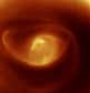 La sonde Venus Express qui a confirmé, dès son arrivée en 2006, l’existence d’un vortex au pôle sud de Vénus témoigne de ses changements rapides corrélés à l’hyperotation de l’atmosphère de la planète la plus chaude du Système solaire.