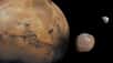 Astéroïdes capturés ? Résultats d’un impact géant ? Aucune hypothèse actuelle ne semble totalement satisfaisante pour expliquer l’origine des deux petites lunes de Mars, Phobos et Déimos. Une nouvelle étude propose cependant une nouvelle idée. Et si les deux satellites n’avaient à l’origine formé qu’une seule et unique comète, capturée par la Planète rouge ?
