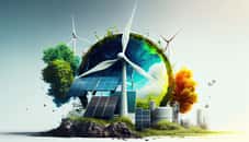 Le premier et principal avantage de choisir un fournisseur d'énergie renouvelable réside dans la réduction significative de l'empreinte carbone. © Aukid, Adobe Stock