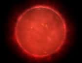 Illustration d’une géante rouge. Le Soleil ressemblera à ça dans environ cinq milliards d’années. © Nasa