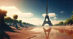 Le seuil des +4 °C de réchauffement devrait être franchi en France d'ici la fin du siècle. © zzzz17, Adobe Stock