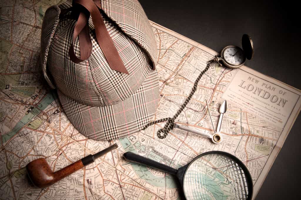 Découvrez l'identité du véritable Sherlock Holmes derrière le personnage de fiction. © Aleksandr Ugorenkov, Adobe Stock