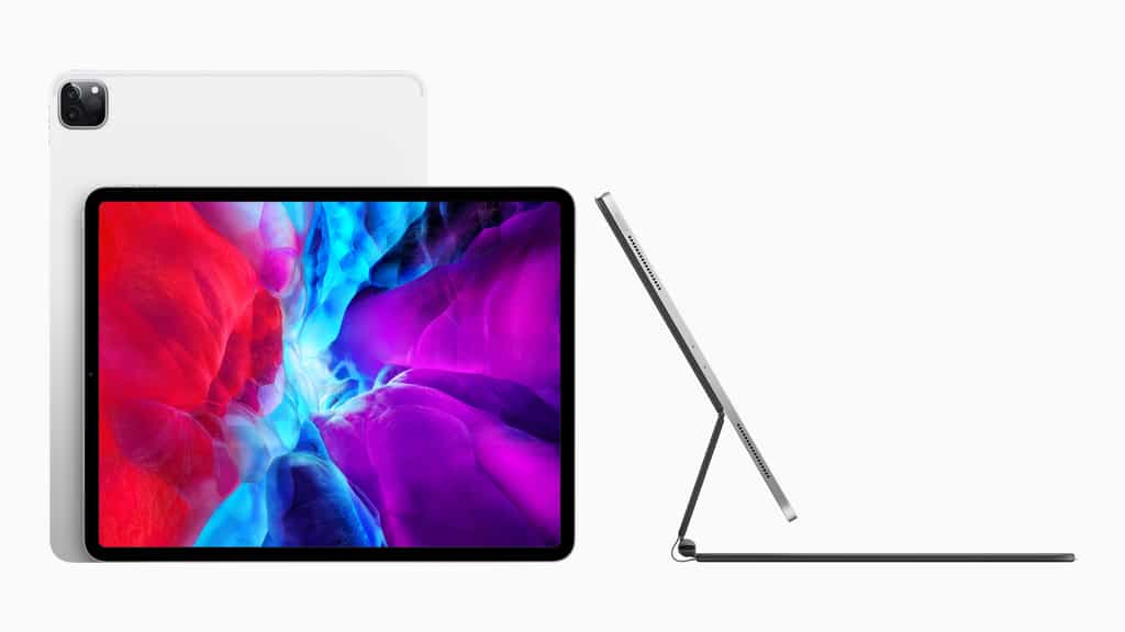 Chez Apple, l’arrivée d’un clavier équipé d’un trackpad pour l’iPad Pro vient brouiller la frontière entre l’univers des tablettes et celui des ordinateurs. © Apple