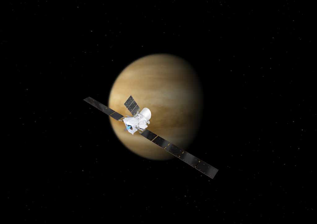 Survol de Vénus par BepiColombo et Solar Orbiter prévu les 9 et 10 août 2021. © ESA, ATG medialab