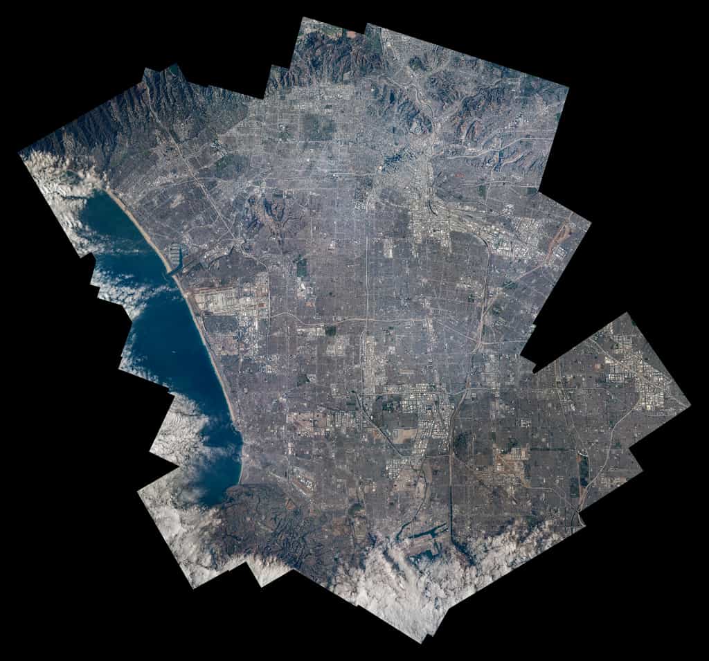 Grand collage de Los Angeles © ESA/NASA 