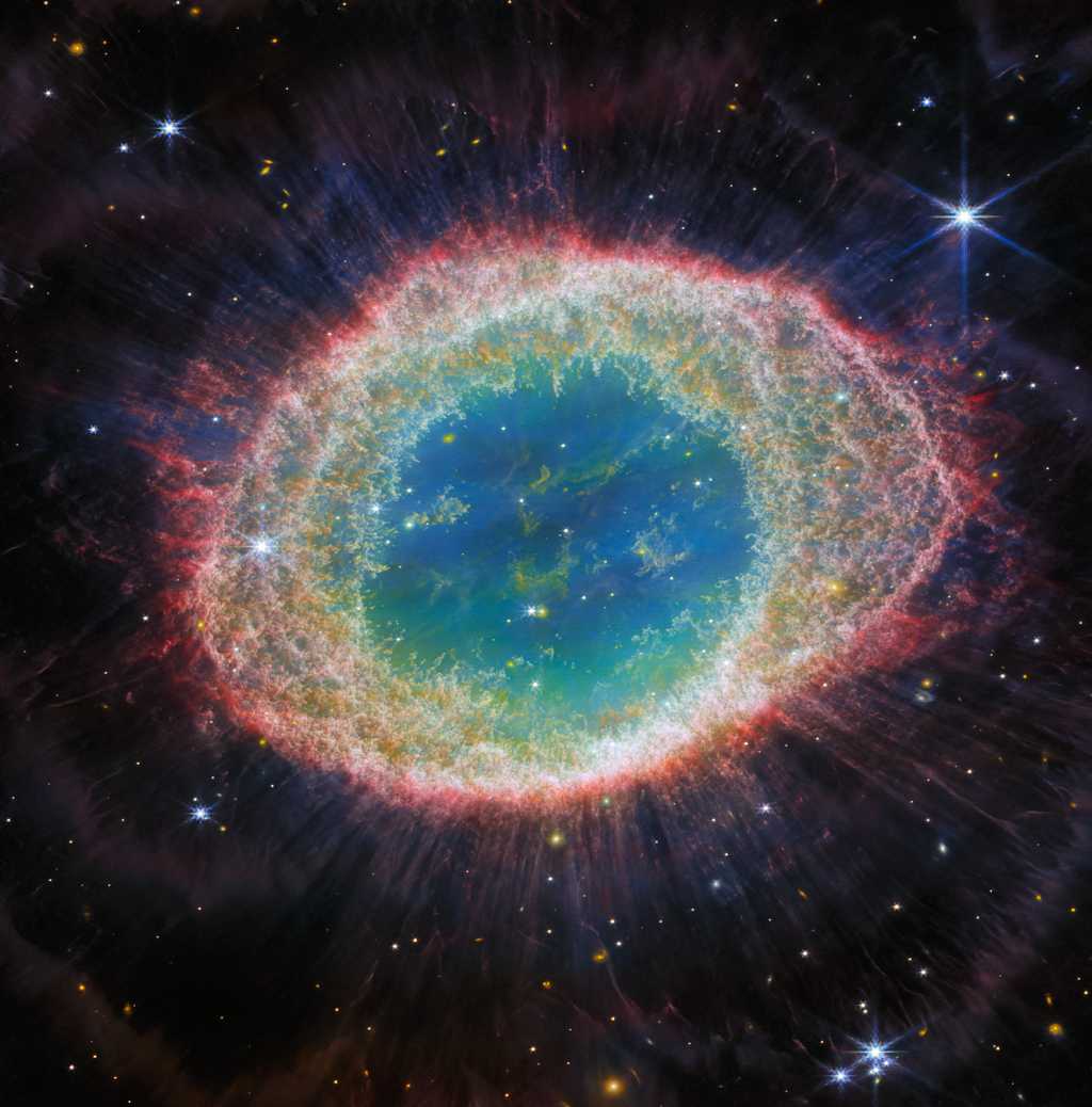 La nébuleuse de la Lyre, ou M57, un nouveau sujet de prédilection pour le télescope James Webb ? © Mike Barlow, Nasa, JPL, Nick Cox