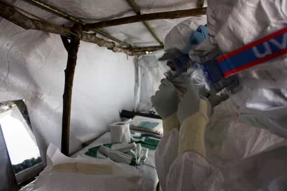 Un premier cas d’Ébola importé a été diagnostiqué au Nigeria. © MSF