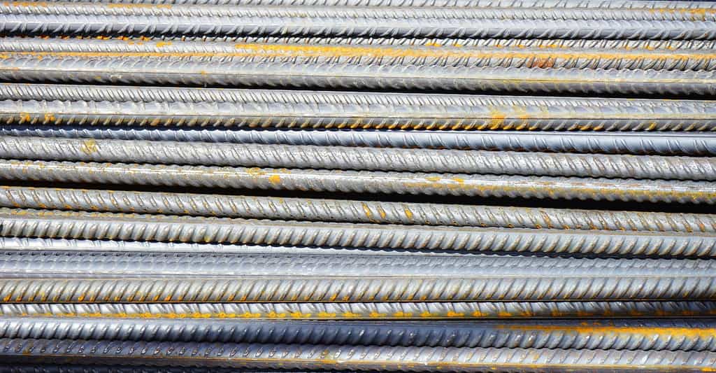 Des tiges d’acier peuvent servir à armer du béton. © Hans, Pixabay, DP
