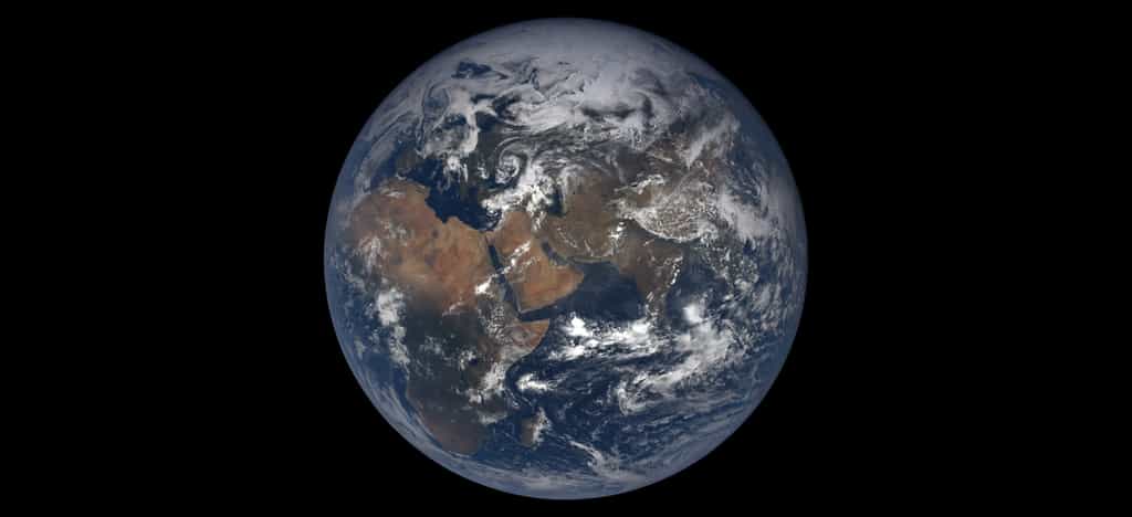 La Terre observée depuis le satellite DSCOVR de la Nasa. © Nasa, DSCOVR EPIC team
