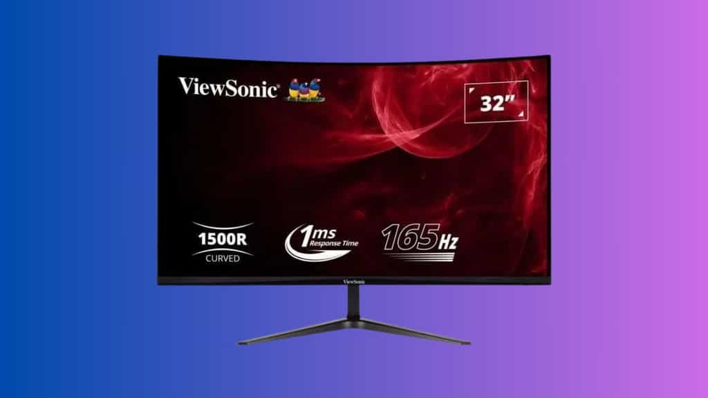 Cdiscount : l'écran PC gamer incurvé ViewSonic VX3218 est à petit prix pour le Black November © Cdiscount