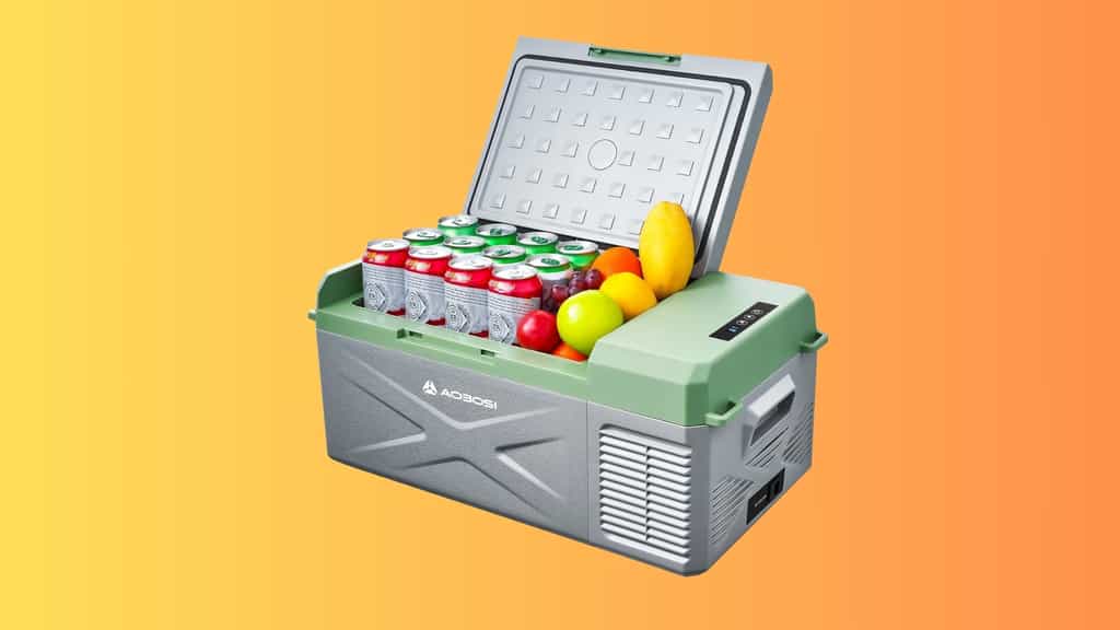 Cette glacière électrique AAOBOSI X15 est en promo alors que les températures ne cessent de grimper © Amazon