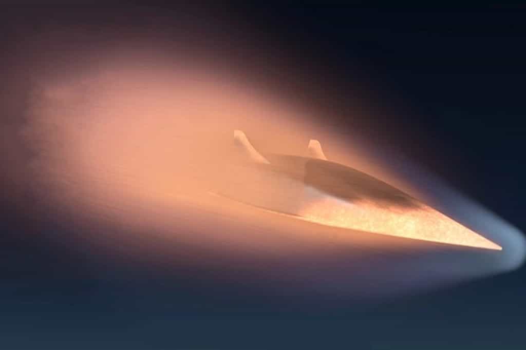 Image virtuelle du planeur hypersonique AGM-183A de Lockheed Martin. © Lockheed Martin