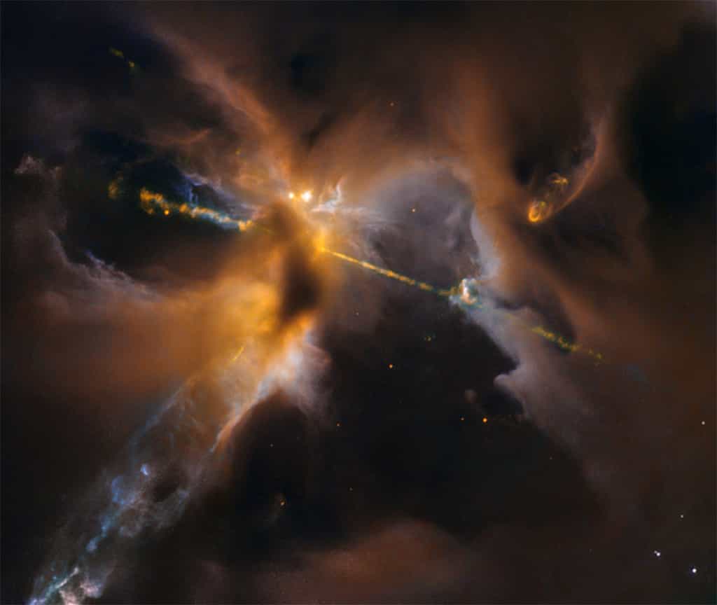 Le complexe HH24. © Nasa, ESA, Hubble Heritage