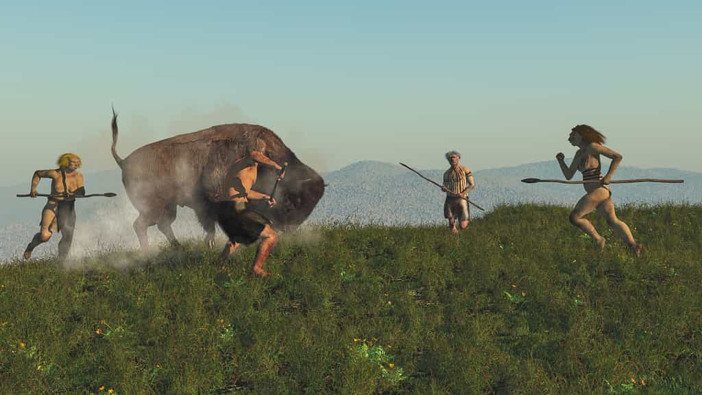 Néandertal avait plus le corps d’un sprinter que celui d’un marathonien. © nicolasprimola, Fotolia