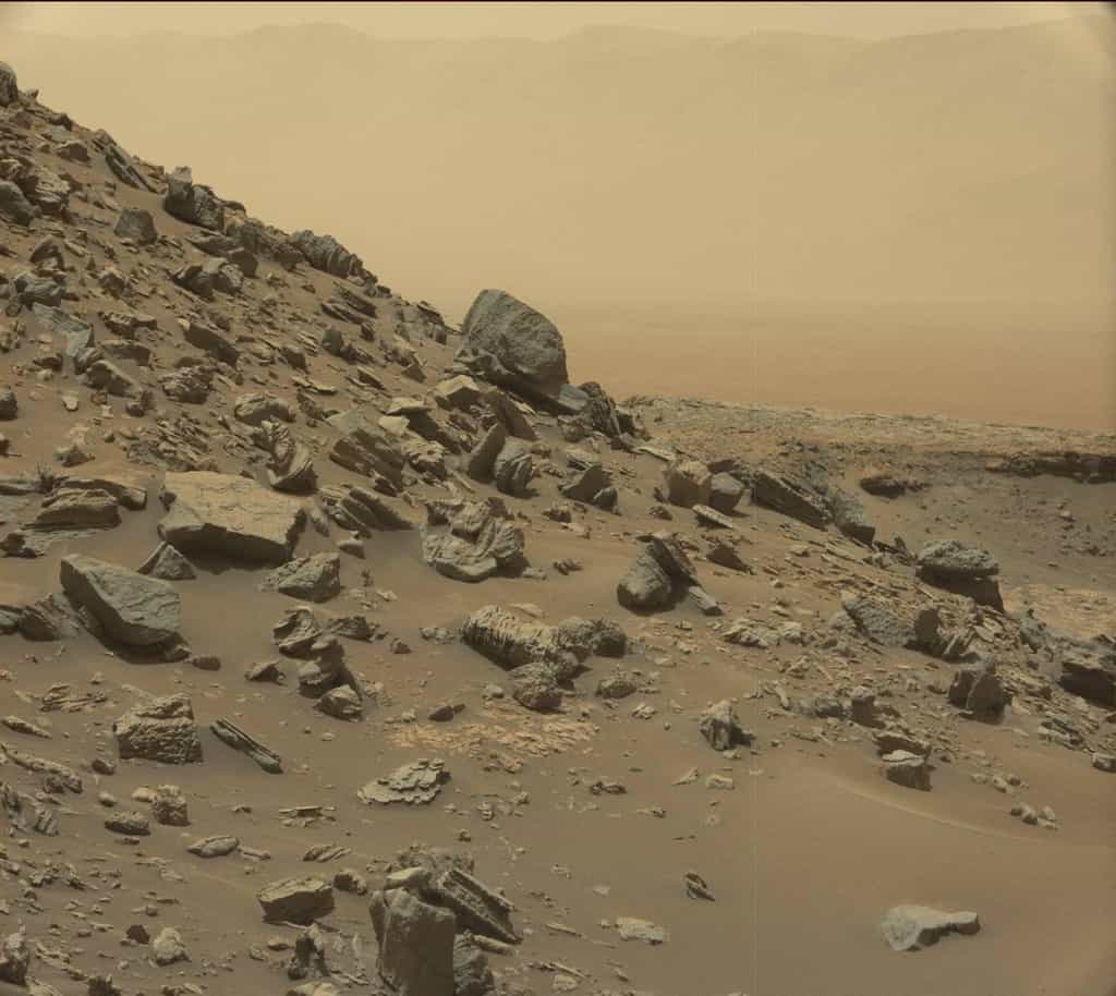 Les paysages martiens vus par Curiosity