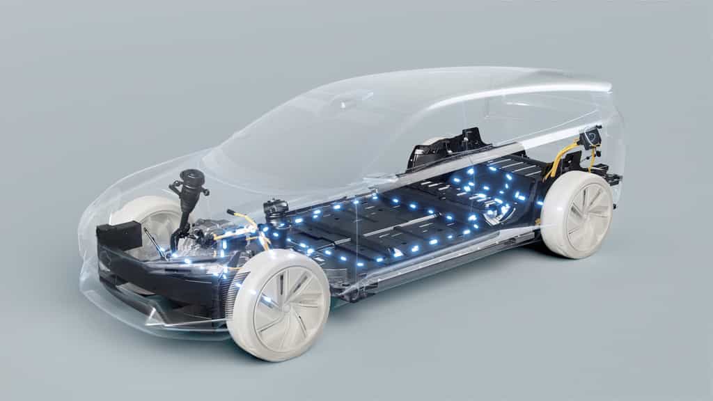Les batteries représentent un axe de développement clé pour Volvo. © Volvo Cars