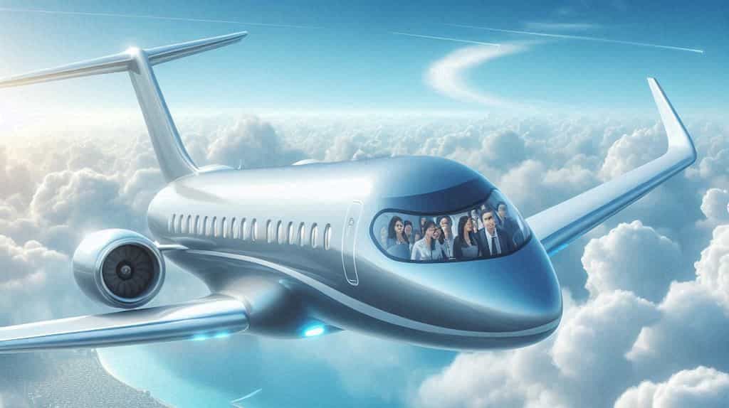 Avec la batterie de CATL, l’aviation électrique du futur pourrait faire un sacré bond en avant. © SB, Microsoft Designer