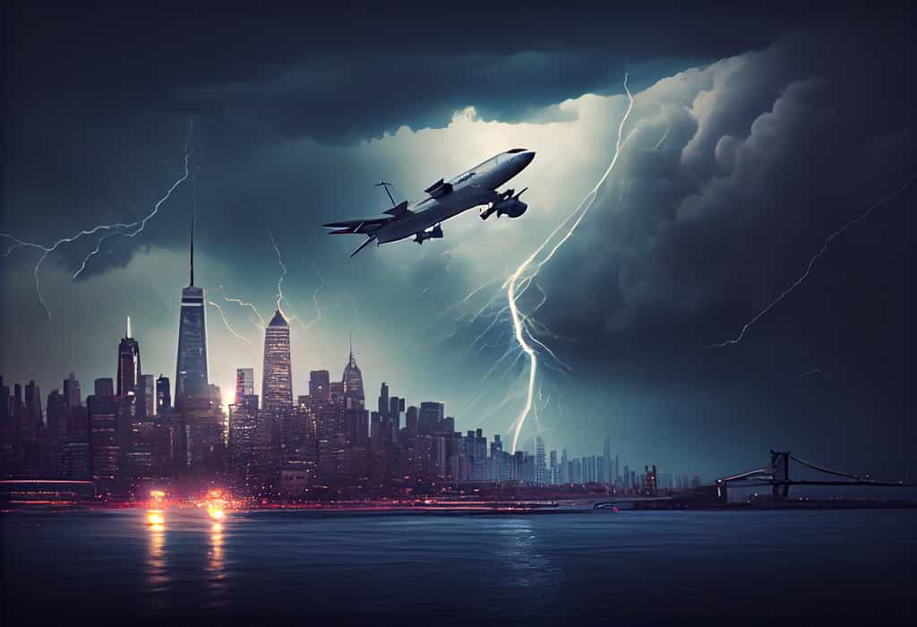 Le jet stream s'accélère en altitude, ce qui réduit le temps de vol entre l'Amérique du Nord et l'Europe, mais provoque des vols plus perturbés. © AI_images, Adobe Stock