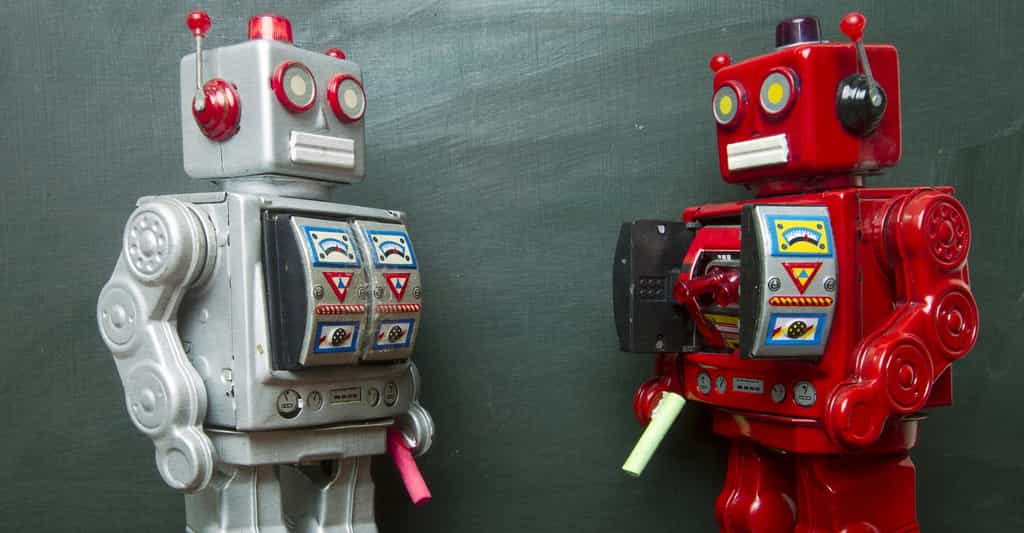 L’apprentissage des robots est un enjeu fondamental pour lequel les roboticiens poursuivent deux objectifs : le rendre accessible à des non-spécialistes et faire en sorte que des robots soient capables de former d’autres robots pour accomplir des tâches similaires. © Charles Taylor, Fotolia