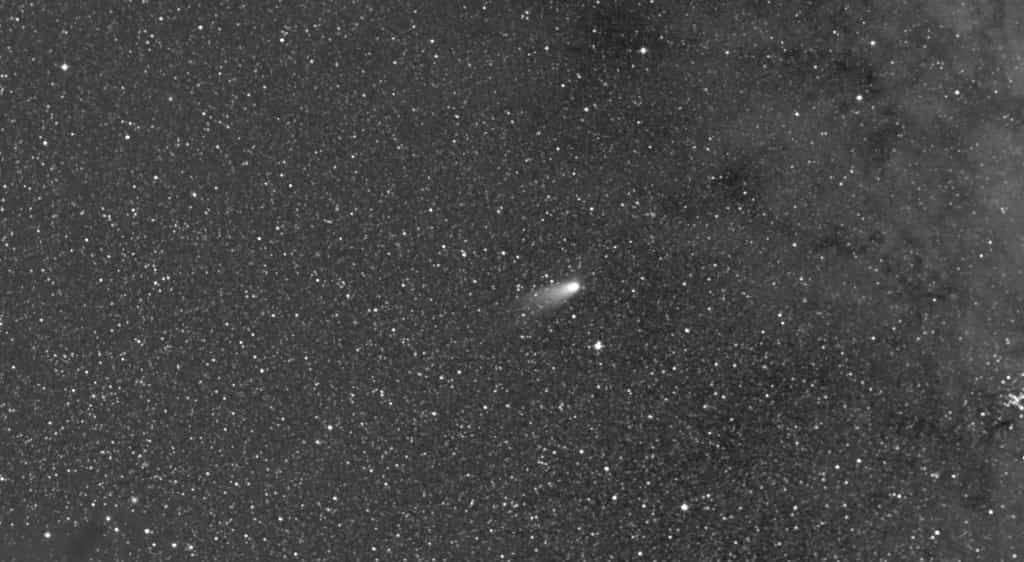 La comète Leonard vue par Solar Orbiter entre le 17 et le 19 décembre 2021. © ESA, Nasa, NRL, SoloHI