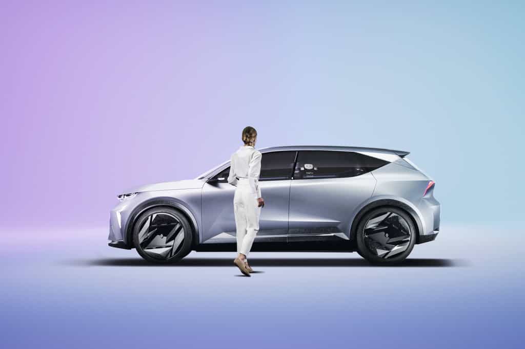La voiture du futur selon Renault. © Renault, Software République