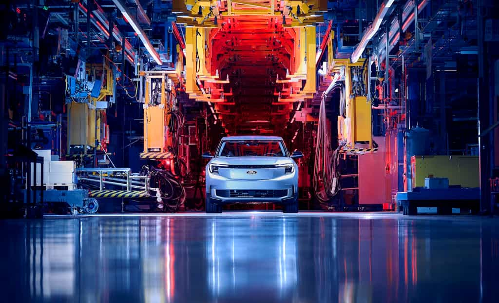 Le Ford Explorer est assemblé dans l'usine de Cologne en Allemagne. © Ford