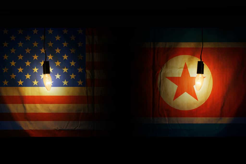 Aujourd'hui, la menace d'une guerre opposant de nouveau la Corée du Nord et ses alliés à la Corée du Sud n'est pas écartée.&nbsp;Les tensions sont vives entre les deux pays.&nbsp;© spyrakot, fotolia