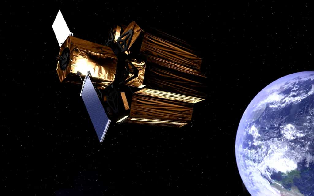 Véritable laboratoire d’innovation, le concept de satellite d’observation de la Terre en géostationnaire de Thales Alenia Space permet de développer des technologies qui seront utiles bien au-delà de ce concept. © Thales Alenia Space
