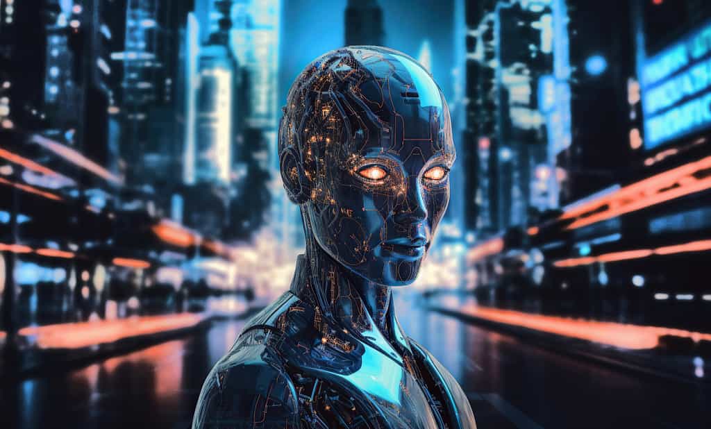 Inquiet sur le développement de l’intelligence artificielle, le « parrain » de l’IA vient de démisionner de chez Google. © maylim, Adobe Stock