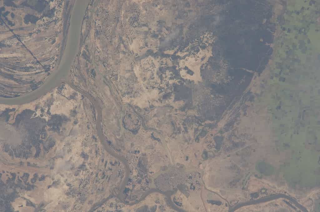 Vue du Mali prise lors de l'expédition 22 de l'ISS.  © Wikimédia Commons, domaine public