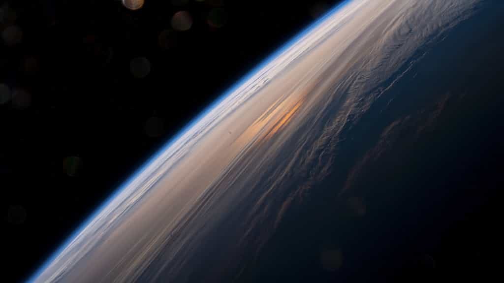 La Terre vue depuis la Station spatiale internationale. © Nasa