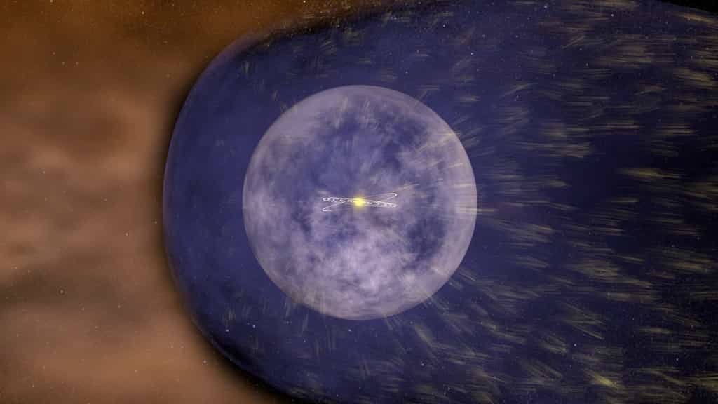 Illustration de l'héliosphère par la NASA ©NASA