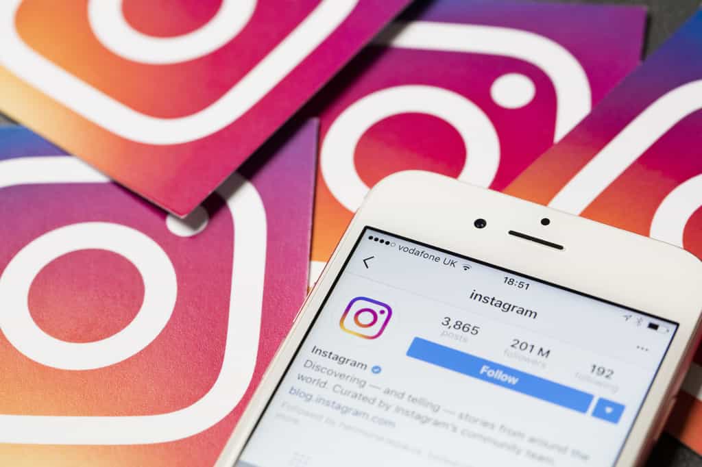 Instagram a développé un réseau social principalement basé sur la photographie. © Ink drop, Adobe Stock