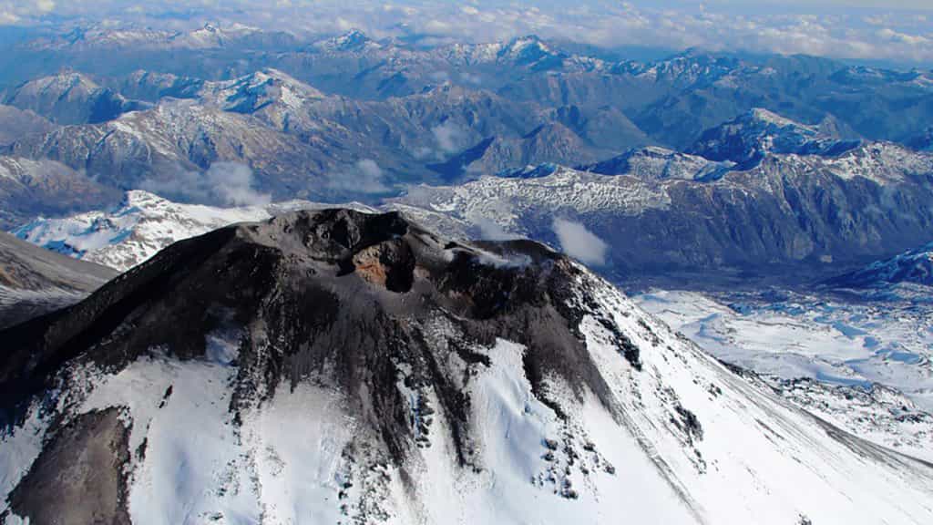 Sommet du Nevado de Chillan. © SERNAGEOMIN