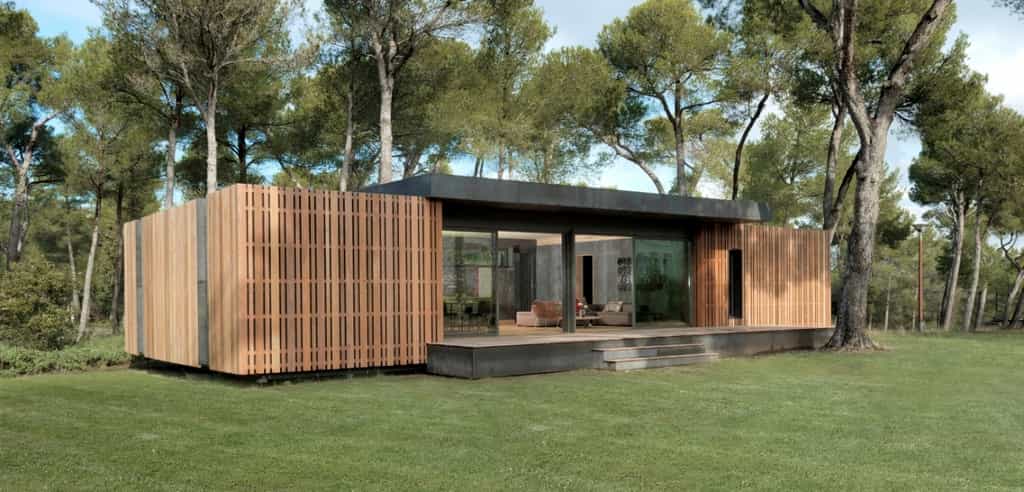 Les maisons pop-up ont été testées et approuvées dans la région provençale. © Multipod Studio
