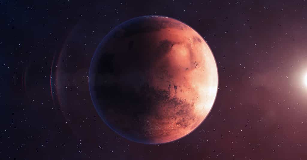 La formation de la Planète rouge pourrait avoir nécessité une quinzaine de millions d'années de plus que ce que l'on pensait. © Dmytro, Adobe Stock