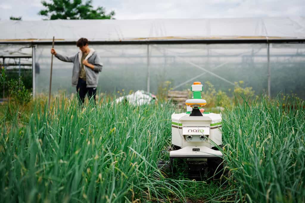 La gestion des tâches agricoles se modernise. © Naïo Technologies
