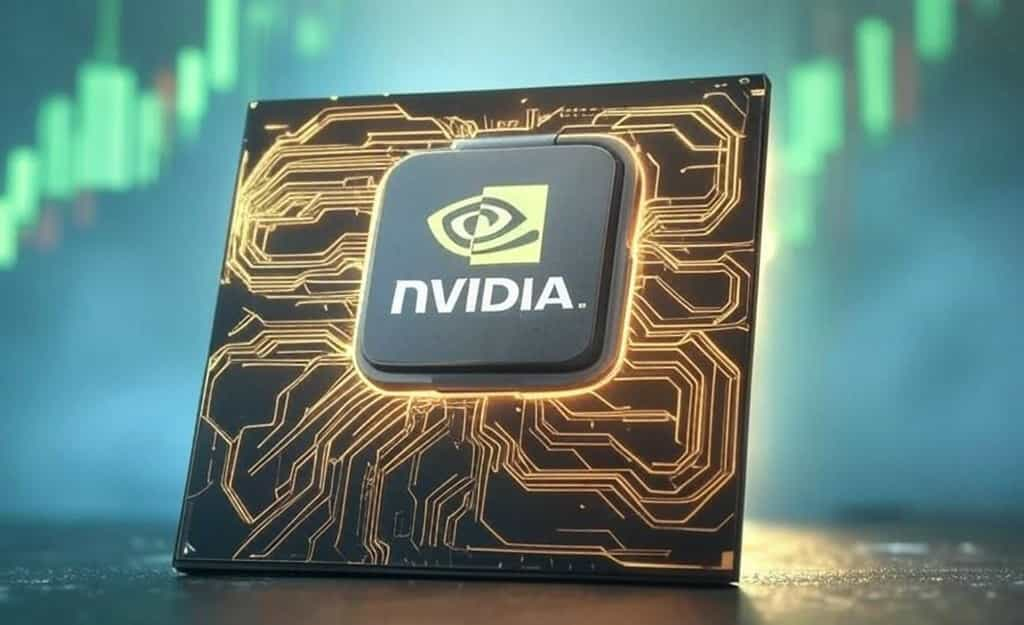 Les puces pour intelligence artificielle de Nvidia progresseraient plus rapidement que la loi de Moore. © Image générée par Grok