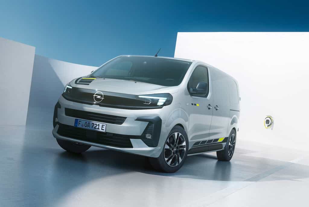 Le nouveau Vivaro Electric d'Opel s'offre un design plus agressif tout en offrant une belle autonomie. © Opel