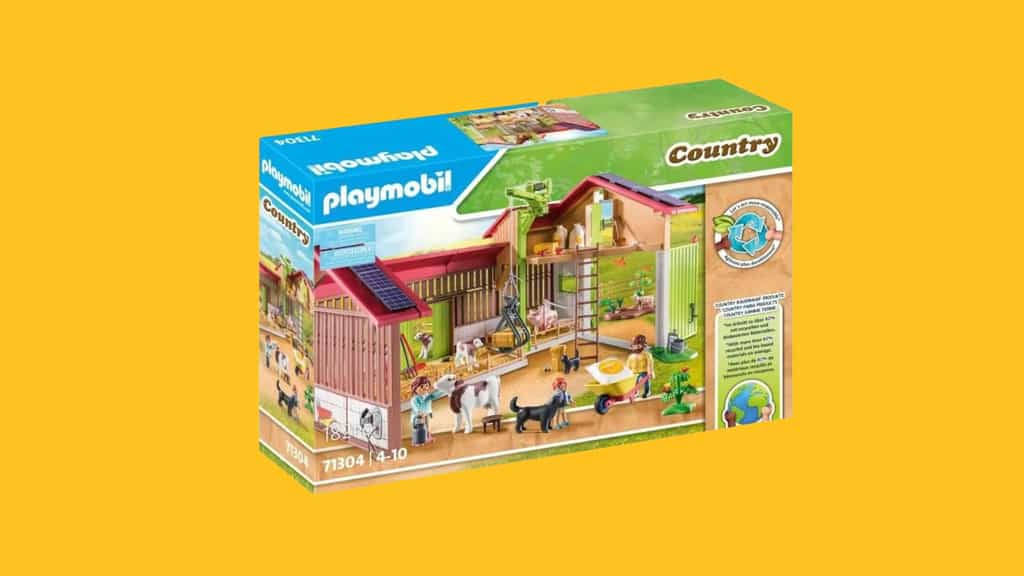 La Ferme Playmobil 71304 avec panneaux solaires : le jouet idéal pour des aventures créatives et éducatives, à un prix exceptionnel ! © Cdiscount