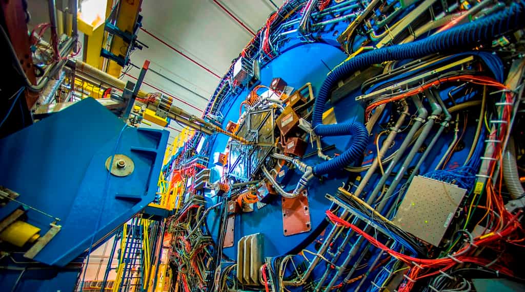  Une vue du détecteur Star équipant le RHIC (Relativistic Heavy Ion Collider) et dont la fonction est d'étudier le quagma. © Brookhaven National Laboratory