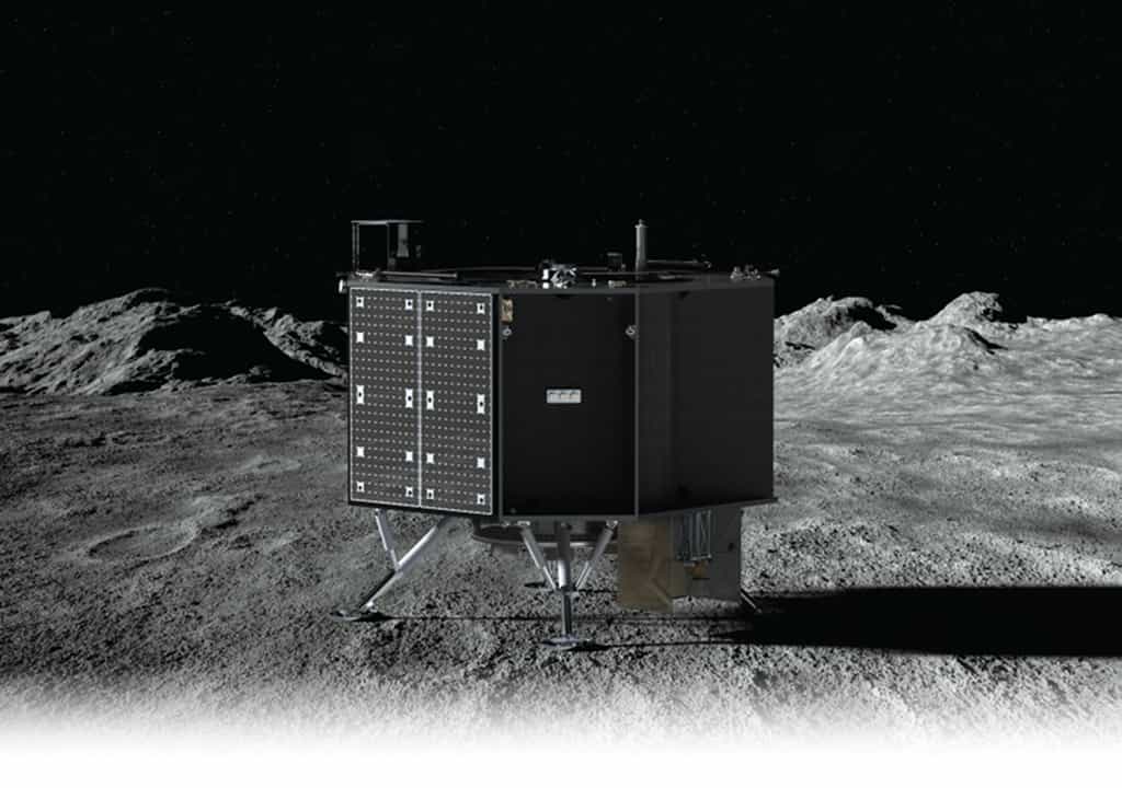 La première mission américaine sur la face cachée de la Lune est prévue en 2025, et sera réalisée par Draper dans le cadre du programme Commercial Lunar Payload Services (CLPS) qui a pour but de livrer du matériel scientifique et technologique sur la Lune. © Draper