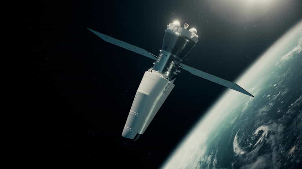 Le Space Rider est un avion spatial que développent l'Agence spatiale européenne et&nbsp;Thales Alenia Space. © ESA